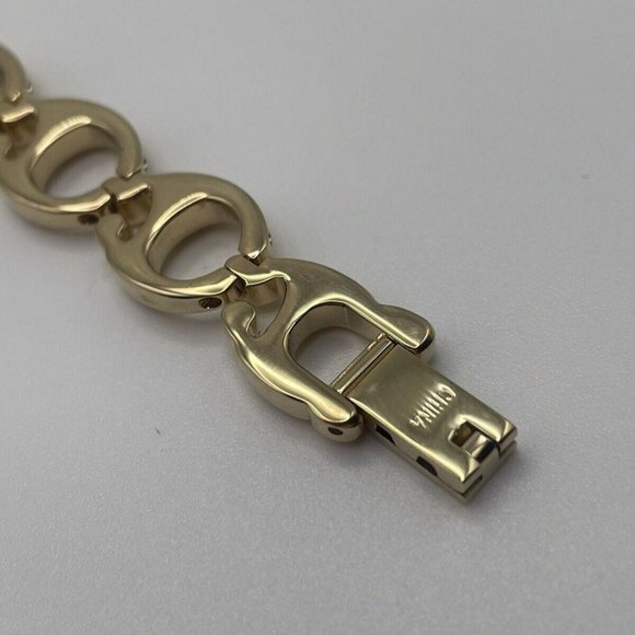 Working Colibri Diamond Gold Tone Women’s Wrist Watch MOP Mother Of Pearl Face - Picture 11 of 12